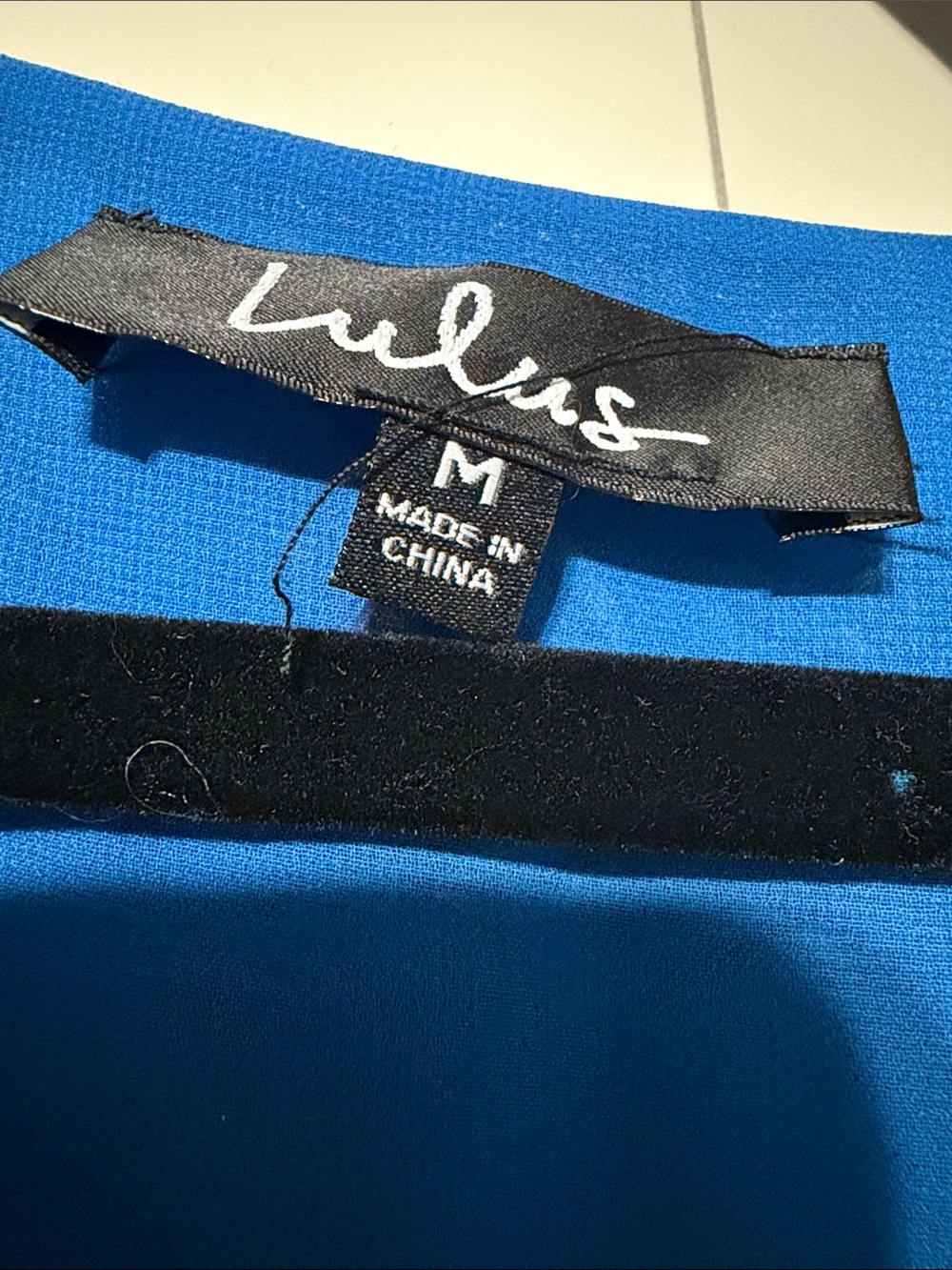 Lulus Blue Floral High-Low Ruffle Maxi Dress. - Picture 3 of 3